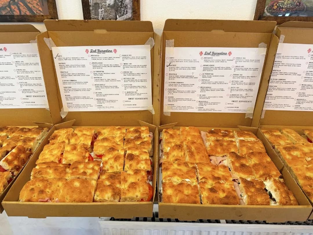 Catering trays ready for delivery